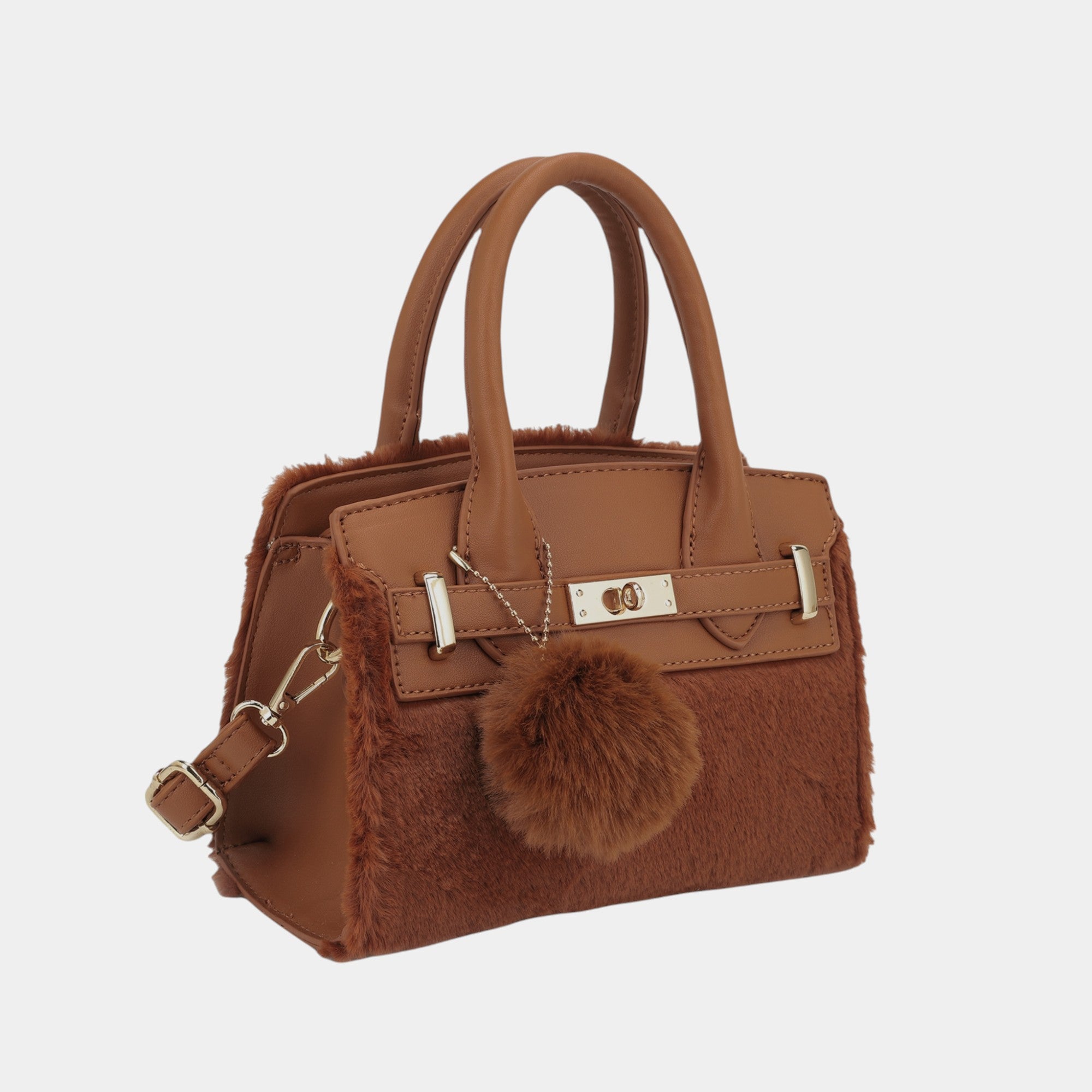 Vivienne Exclusive Mini Luxe Fur Shoulder Bag