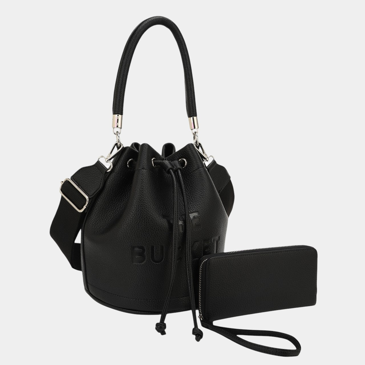 Winter Style Bucket Bag Set, with Extra Matching Wallet