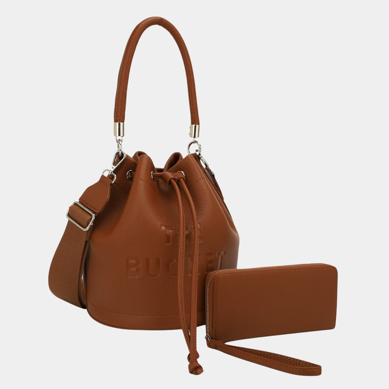 Winter Style Bucket Bag Set, with Extra Matching Wallet