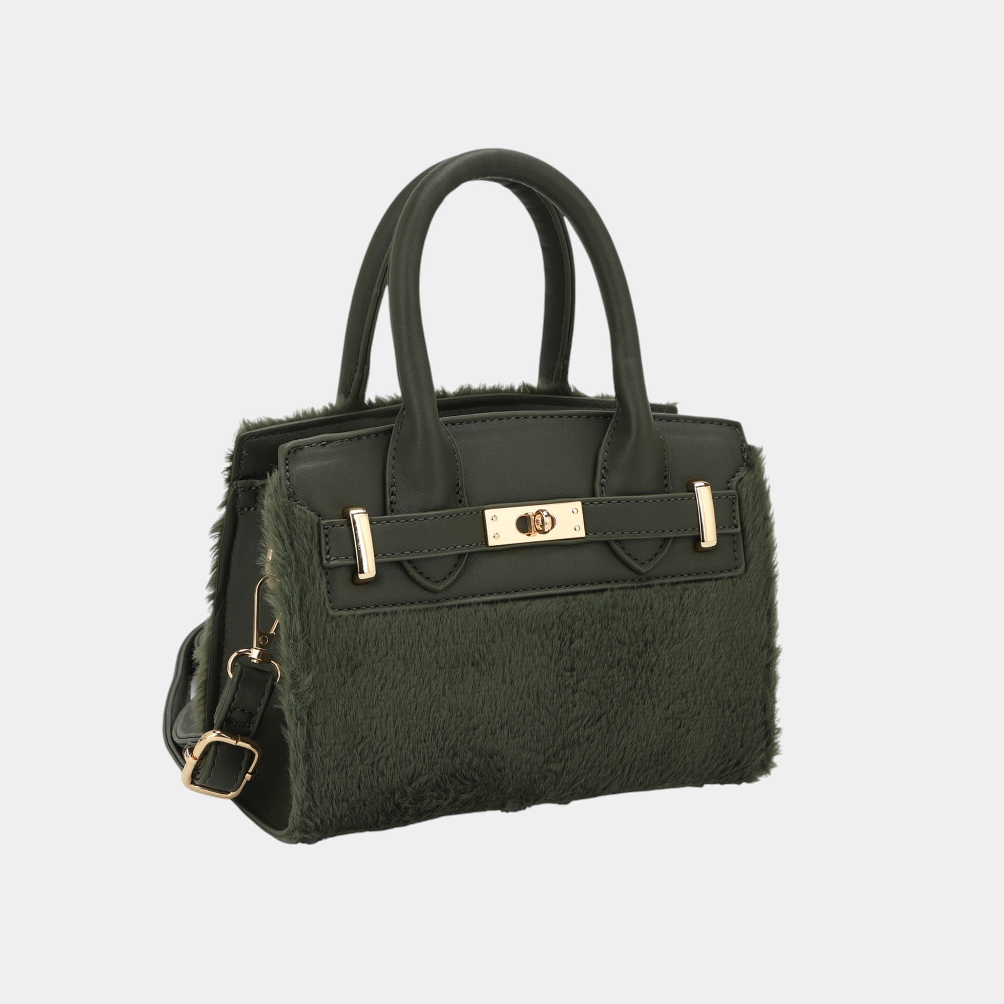Vivienne Exclusive Mini Luxe Fur Shoulder Bag