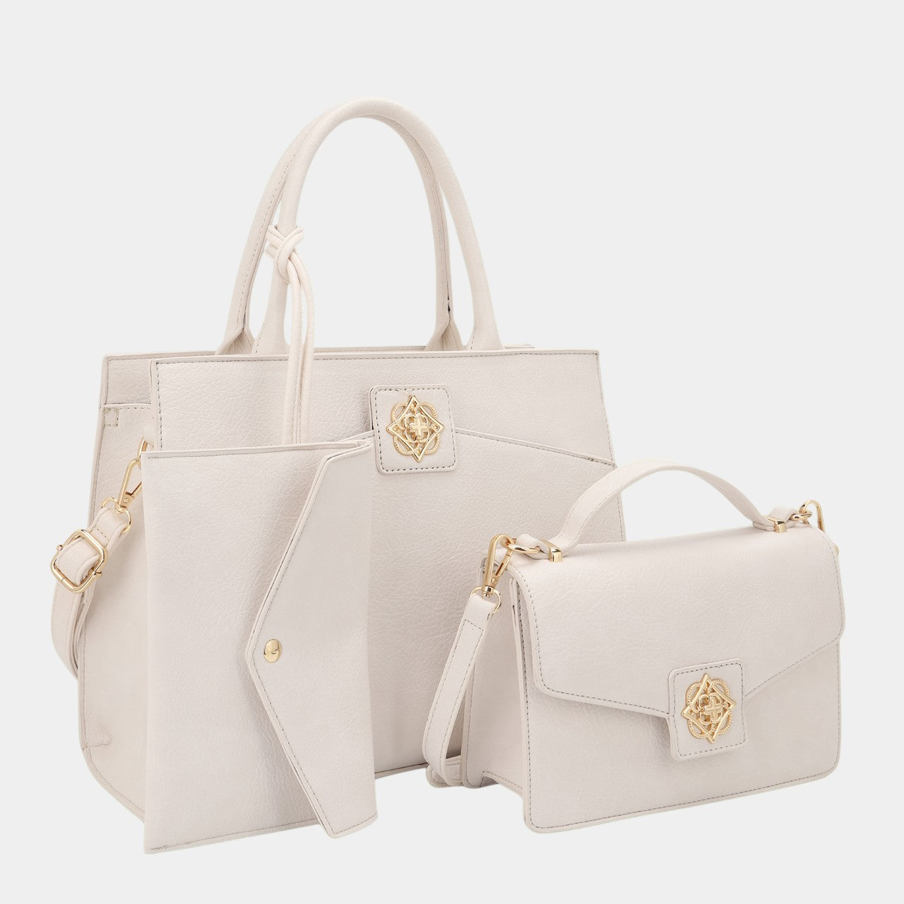 Naomi Star Tote Set with Extra Crossbody Bag and Wallet