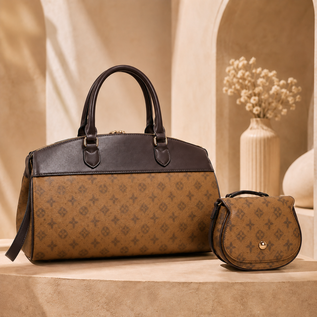 Stylish 2-Piece Women’s Handbag Set