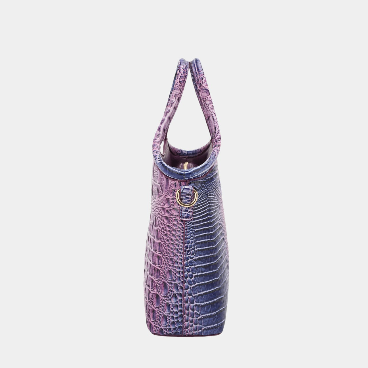 Sienna Crocodile-Embossed Fashion Satchel Bag
