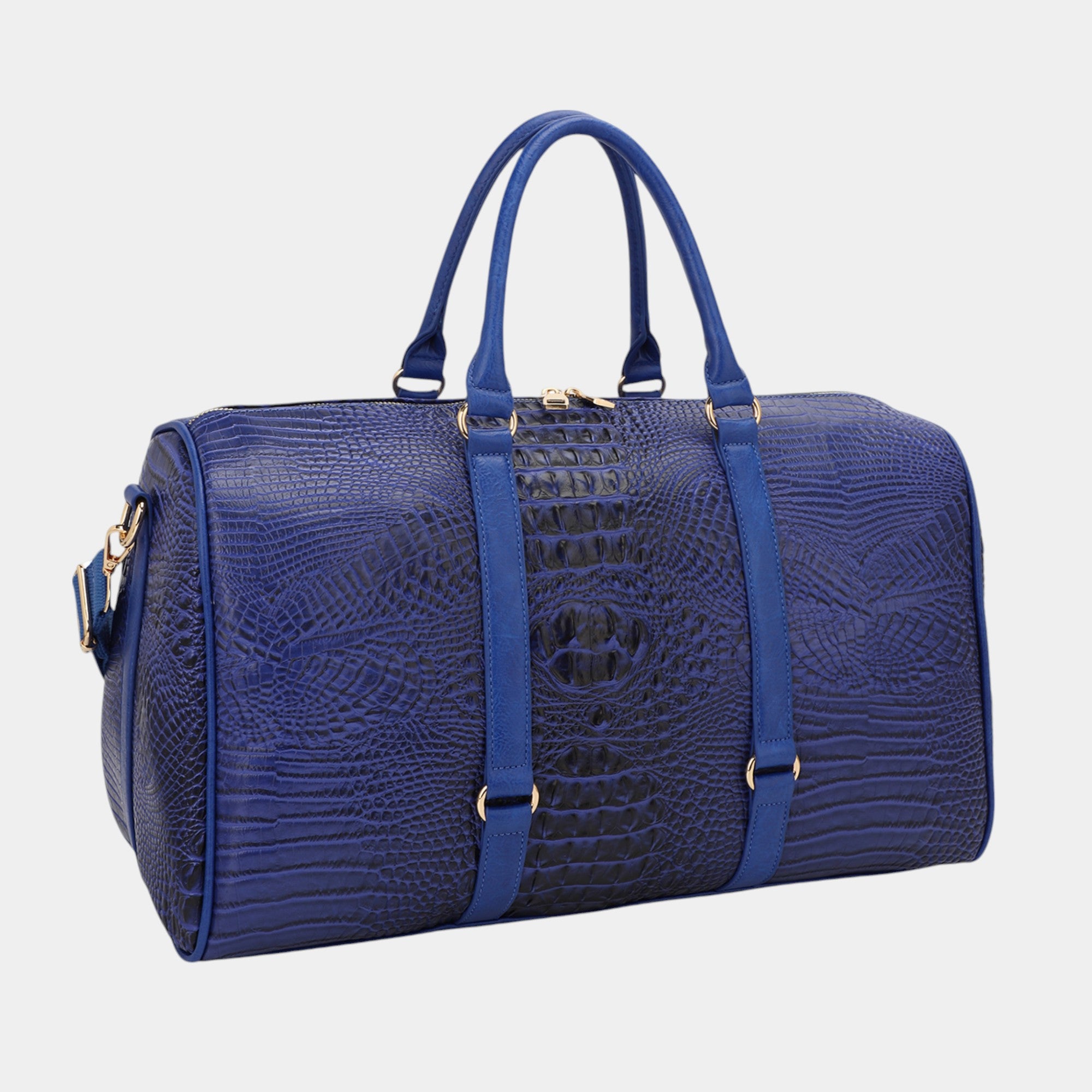 Sienna Exclusive Croc-Print Duffle Bag