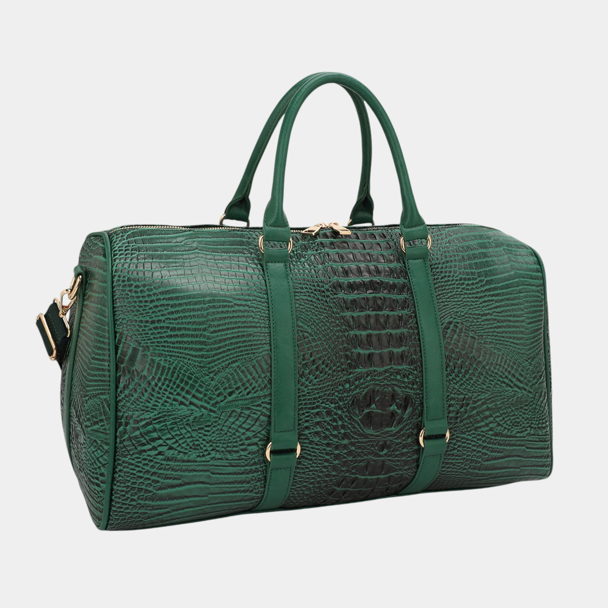 Sienna Exclusive Croc-Print Duffle Bag