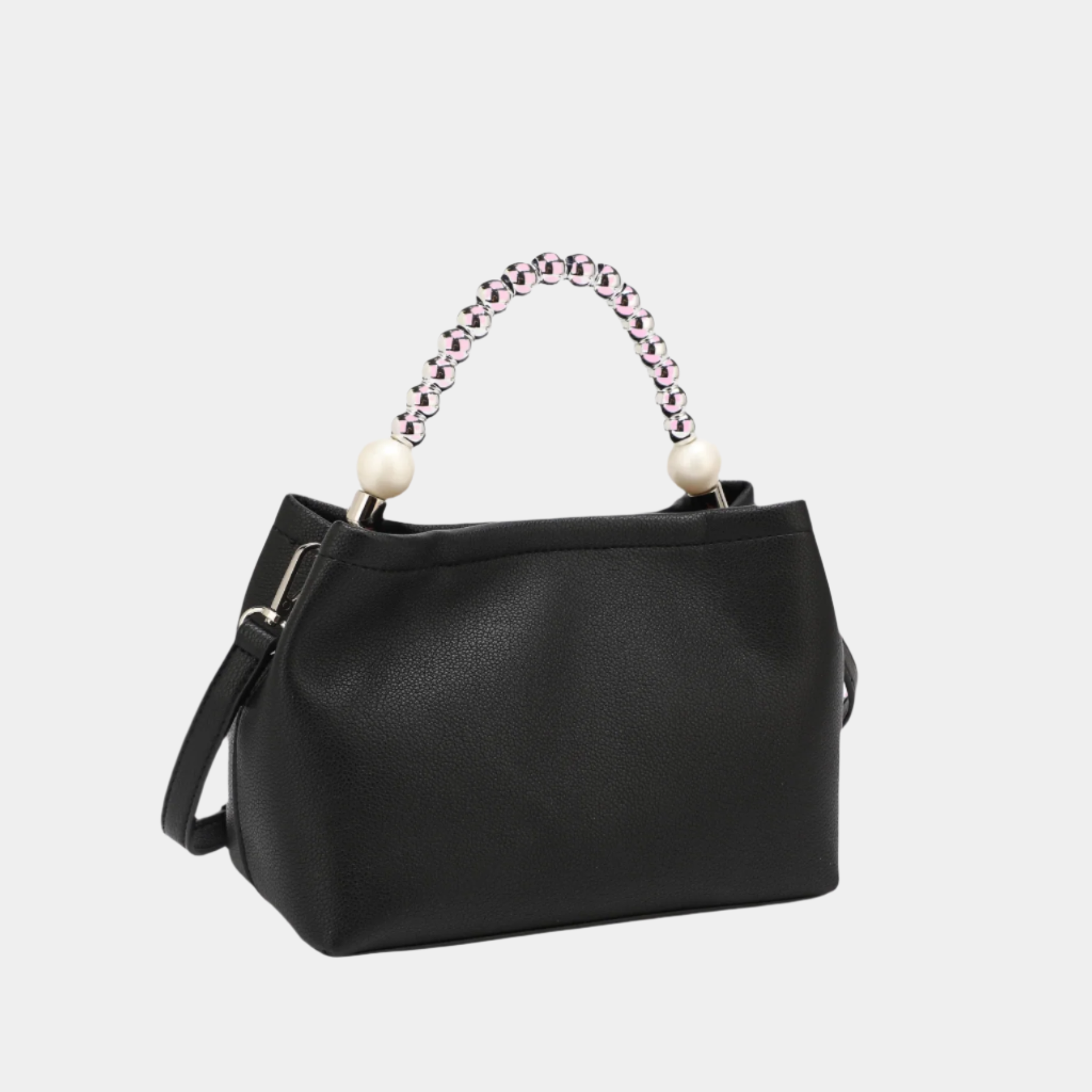 Nova Beads Handle Satchel Bag