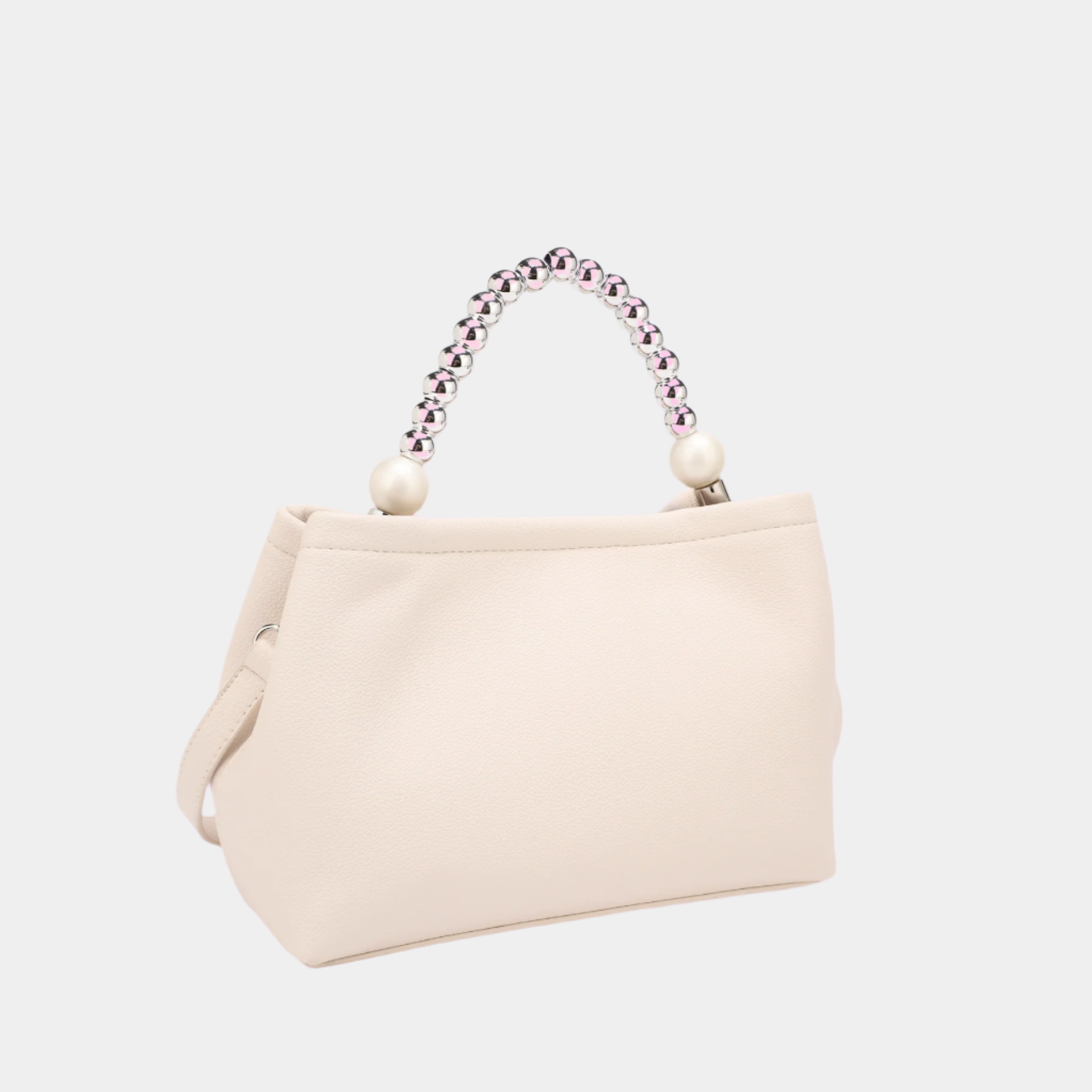 Nova Beads Handle Satchel Bag