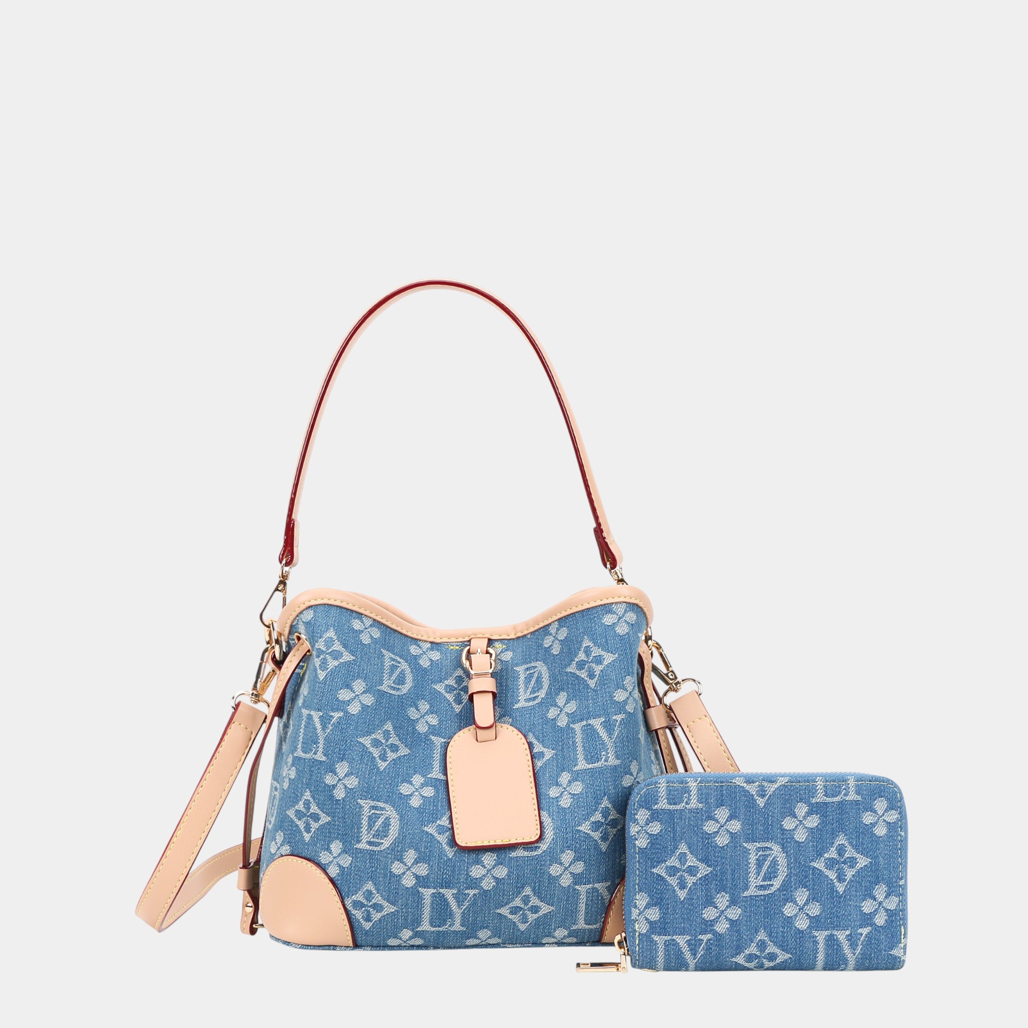Cute Mini Canvas Bucket Bag Set