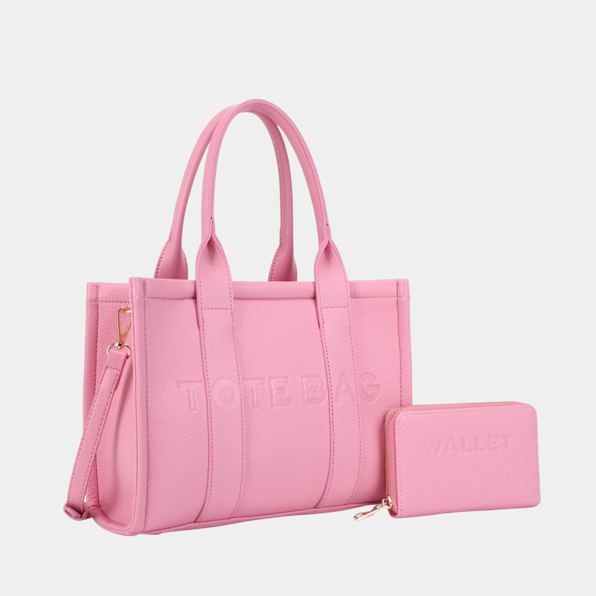 Luxury Letter Pattern Tote Bag Set