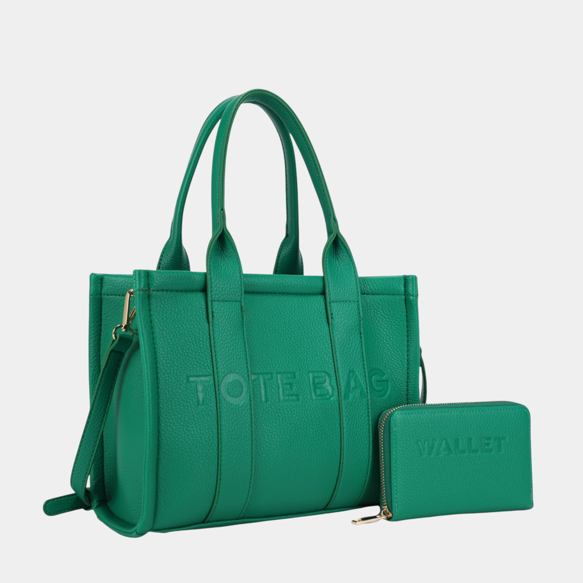 Luxury Letter Pattern Tote Bag Set