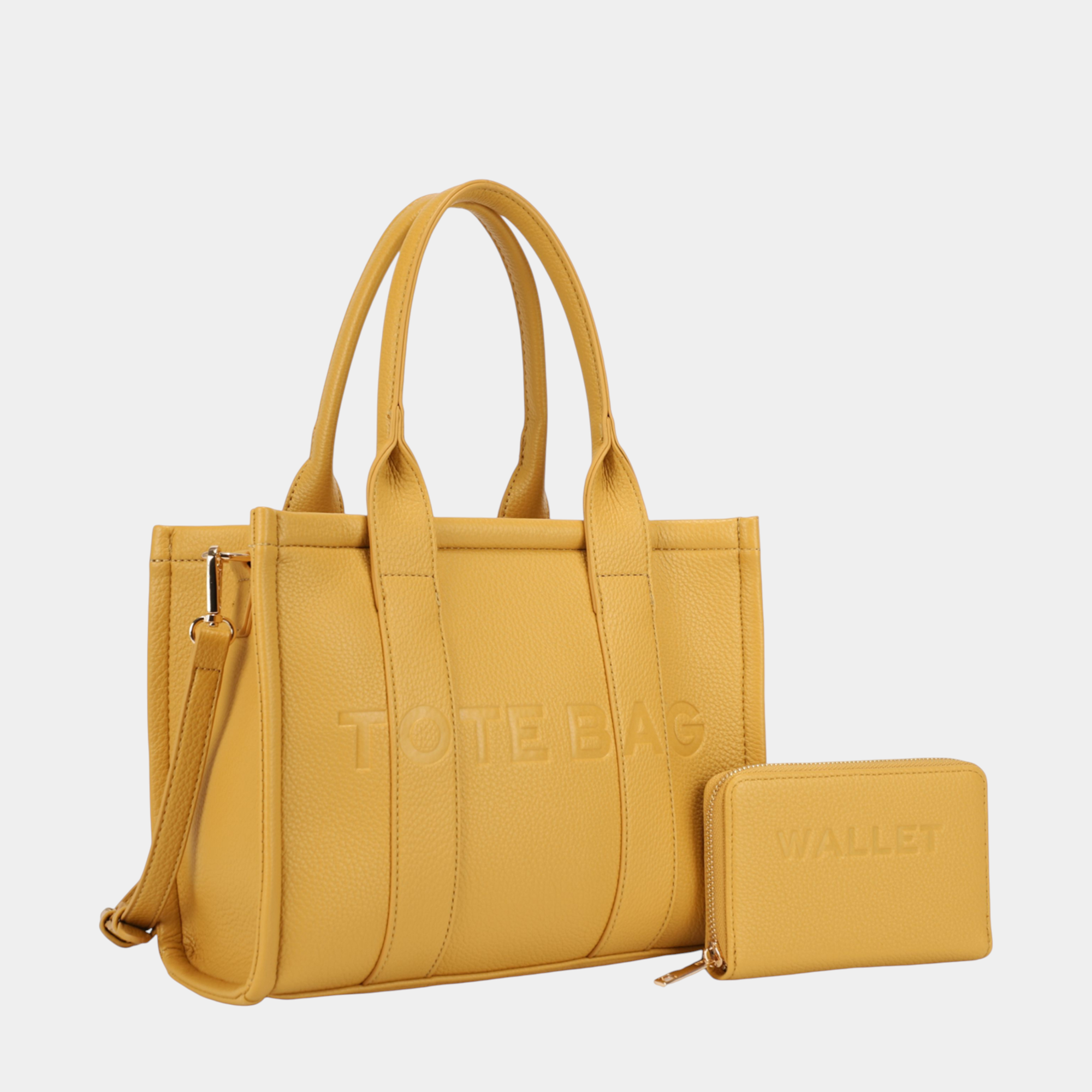 Luxury Letter Pattern Tote Bag Set