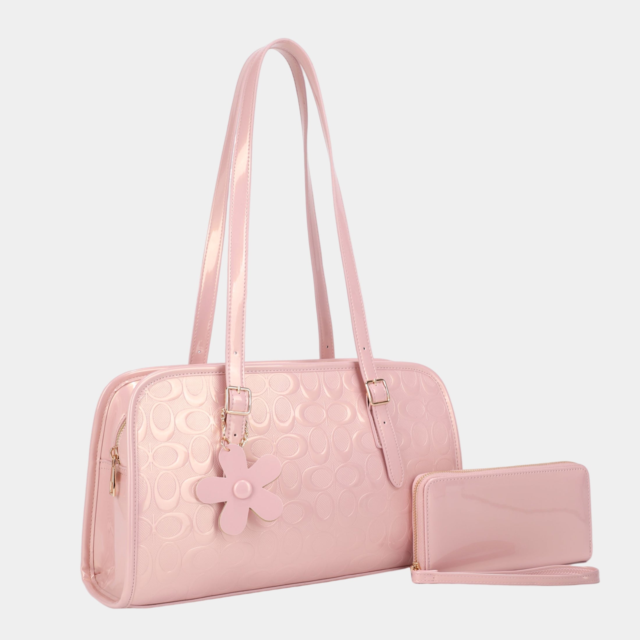 Classic Long Handle Tote Bag Set