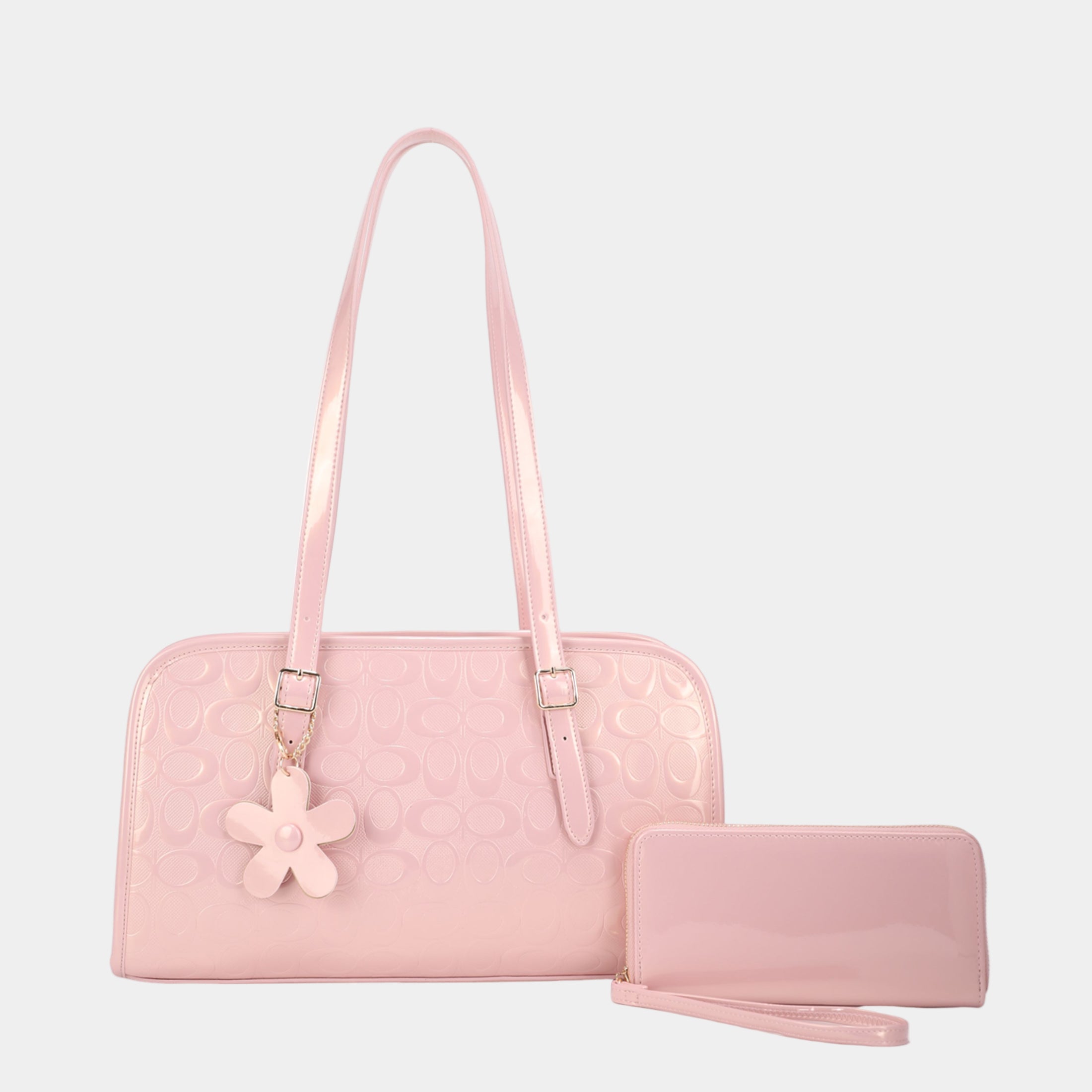 Classic Long Handle Tote Bag Set