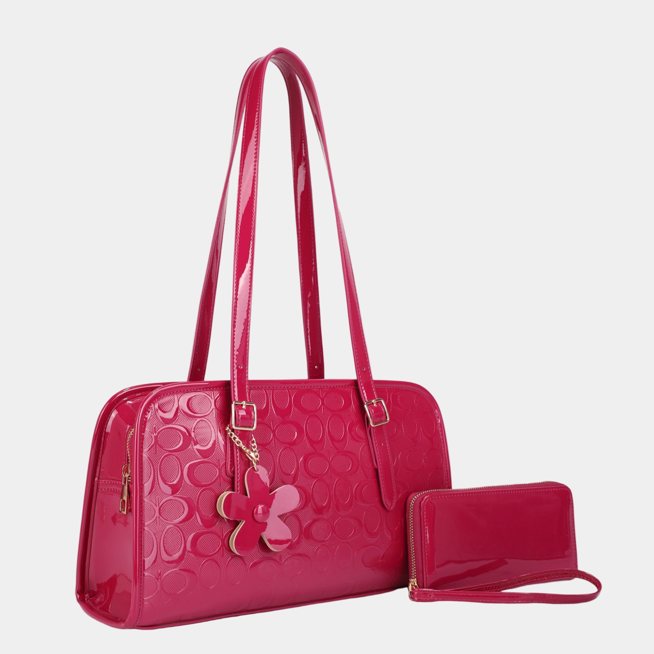 Classic Long Handle Tote Bag Set