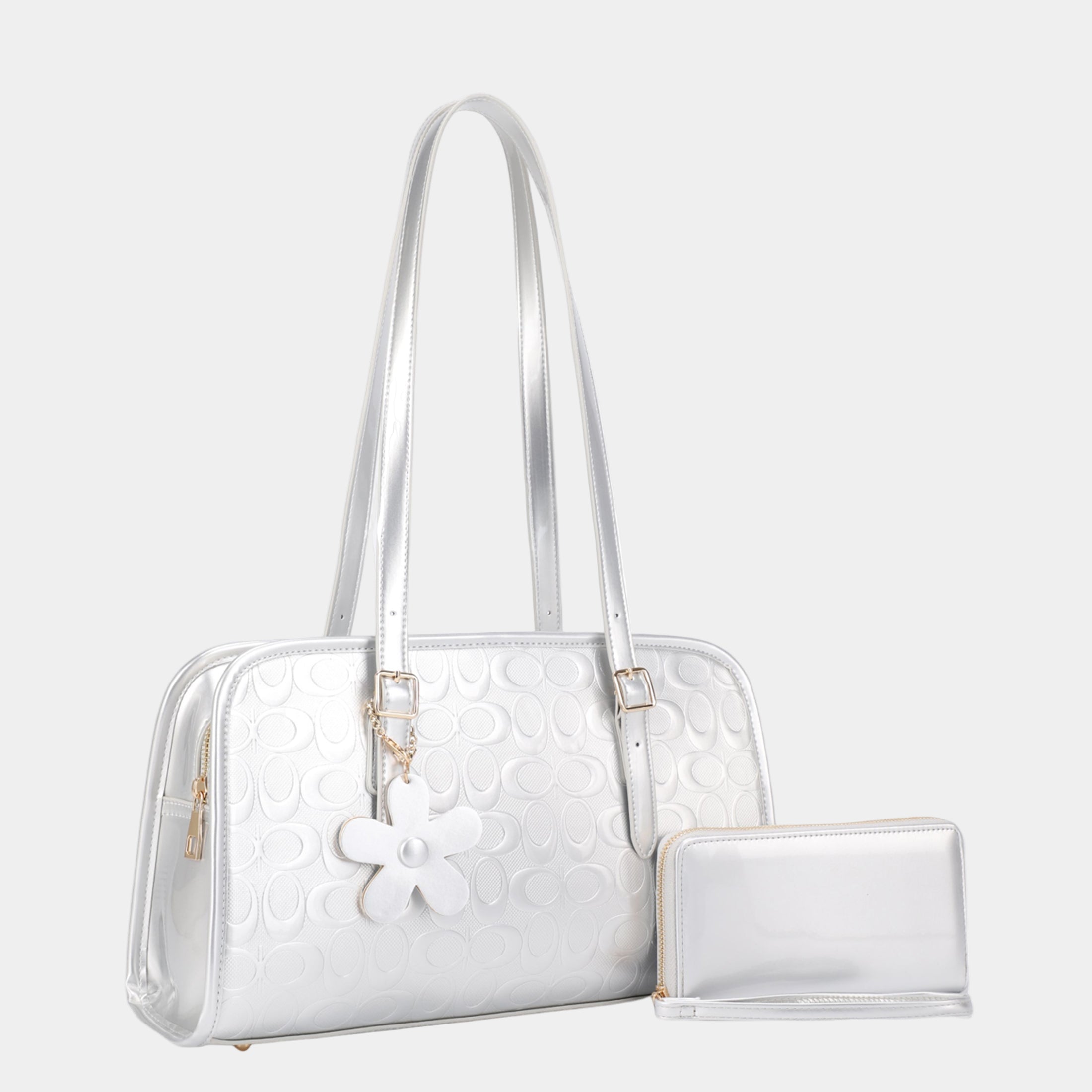 Classic Long Handle Tote Bag Set