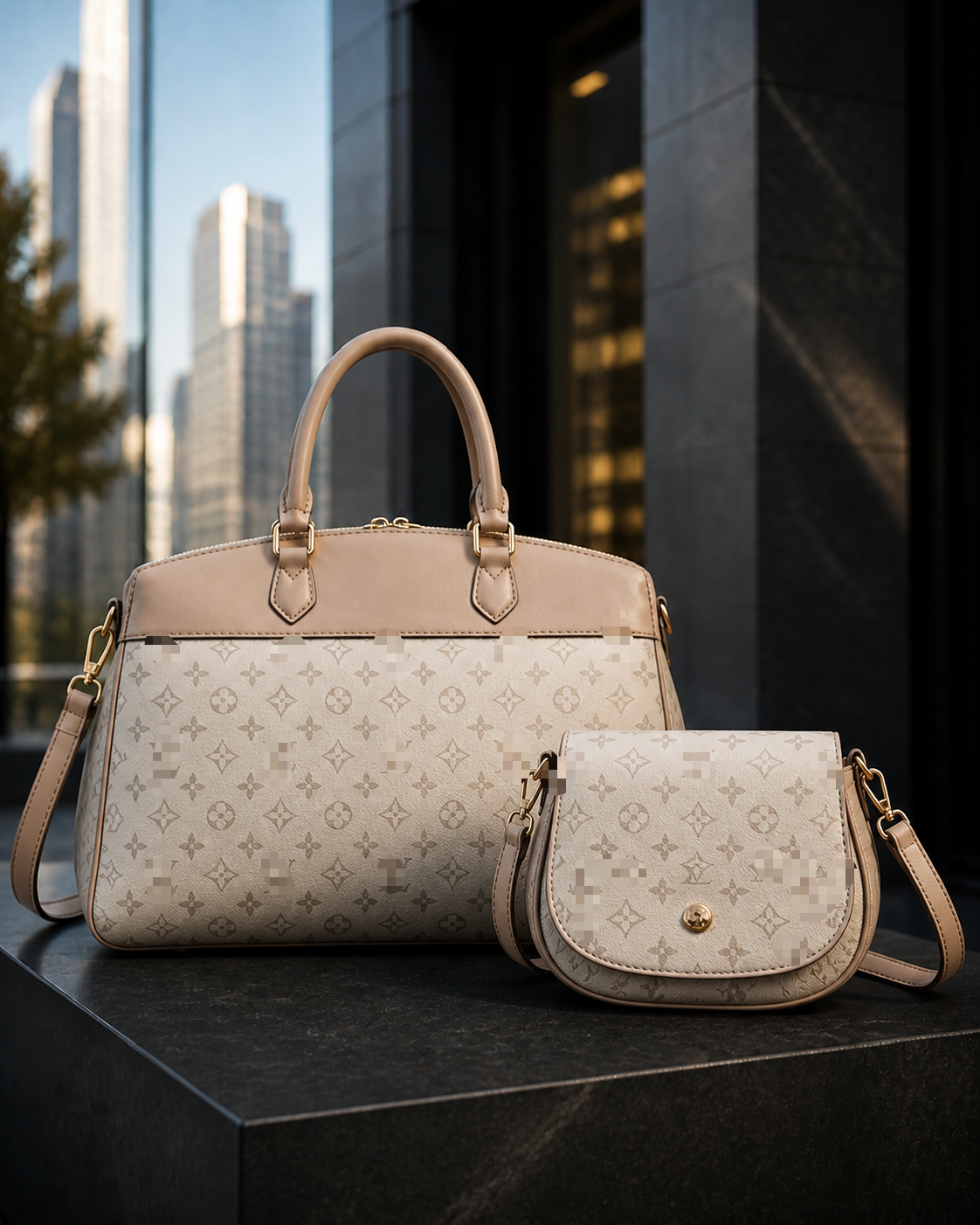 Stylish 2-Piece Women’s Handbag Set