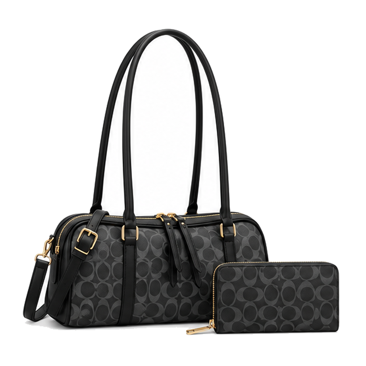 Long Handle C-Pattern Barrel Bag Set