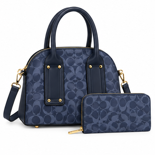 Classic C-Pattern Shell Handbag Set