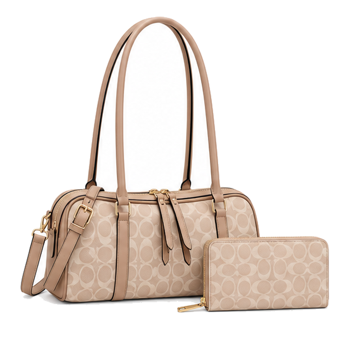 Long Handle C-Pattern Barrel Bag Set