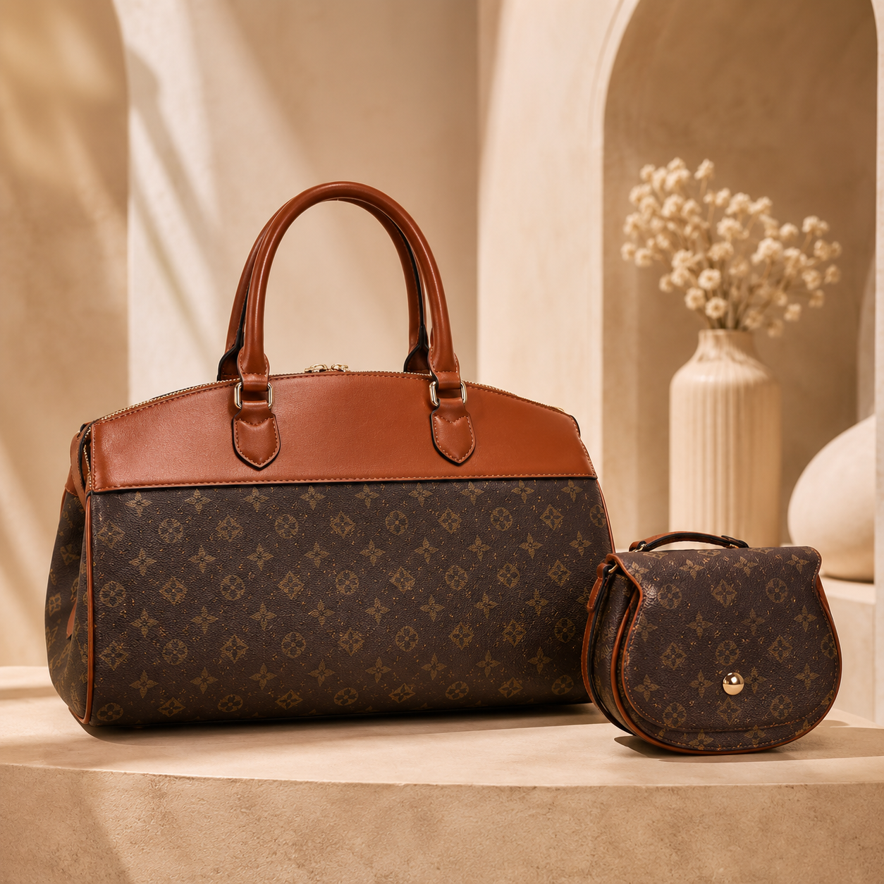 Stylish 2-Piece Women’s Handbag Set