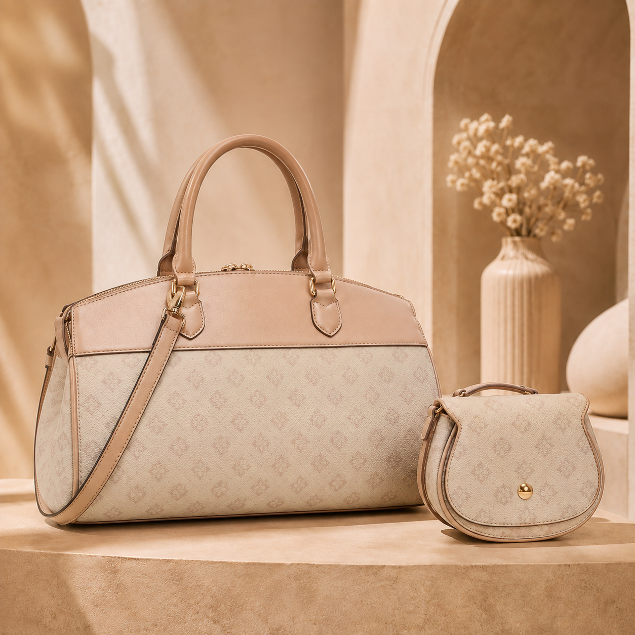 Stylish 2-Piece Women’s Handbag Set