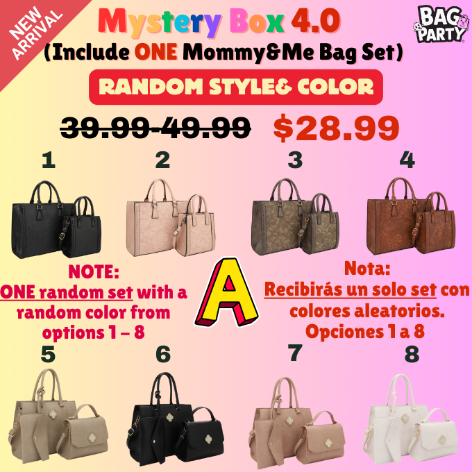 BagParty Mystery Box 4.0 - New Arrival (Perfect for gifting)