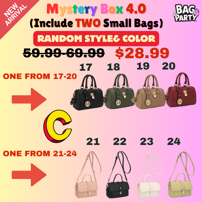 BagParty Mystery Box 4.0 - New Arrival (Perfect for gifting)