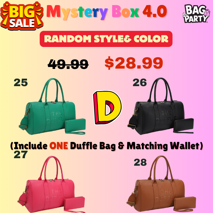 BagParty Mystery Box 4.0 - New Arrival (Perfect for gifting)