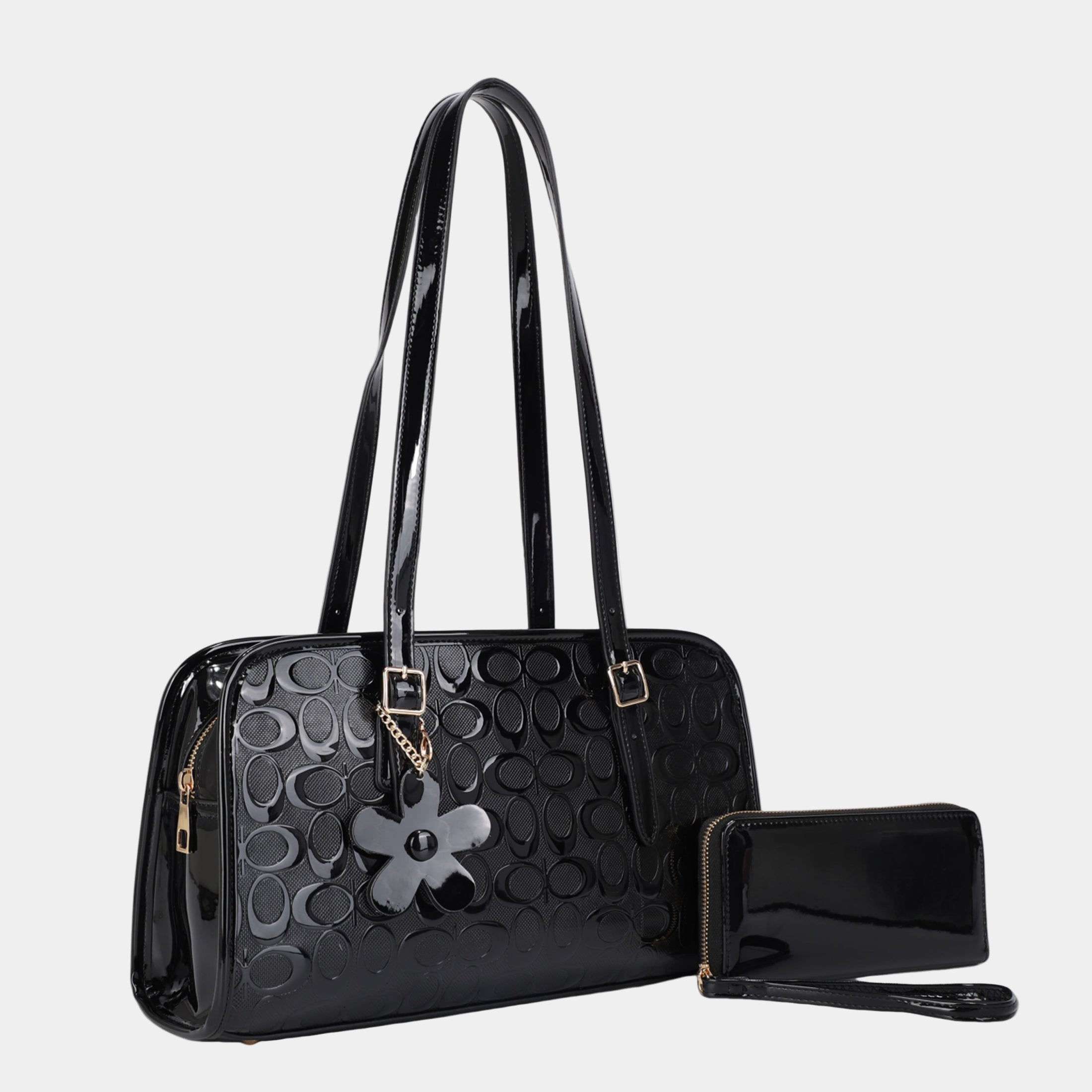 Classic Long Handle Tote Bag Set
